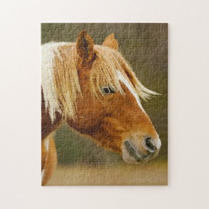 Wild Ponies West Virginia. Jigsaw Puzzle