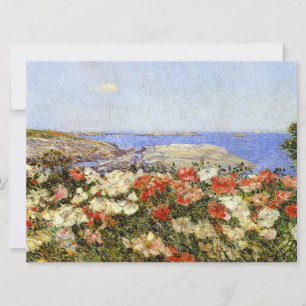 Wild Poppies on the Isles of Shoals Card