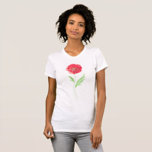 Wild poppy flower T-Shirt