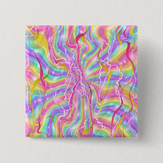 Wild Psychedelic Button