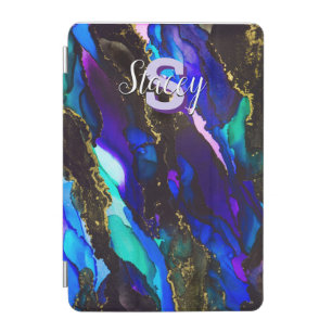 Wild Purple Alcohol Ink iPad Mini Cover