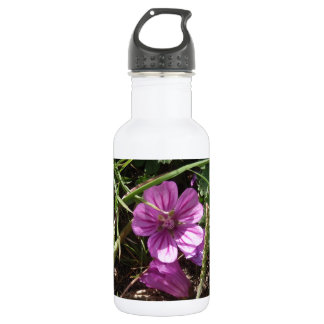 Wild Purple Cranesbill Water Bottle