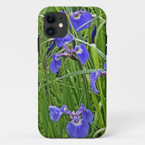 Wild Purple Iris iPhone 11 Case