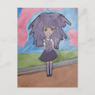 "Wild Purple" Postcard