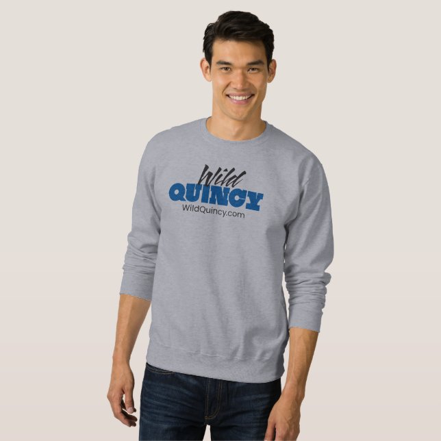 Wild Quincy Men's Sweatshirt (Front Full)