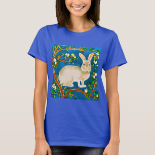 Wild Rabbit and Flowering Branches T-Shirt