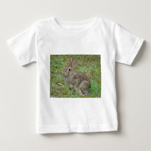 Wild Rabbit Eastern Cottontail II Apparel  Gifts Baby T_Shirt