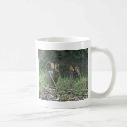 Wild Rabbits Eastern Cottontail Pair Apparel Gifts Coffee Mug