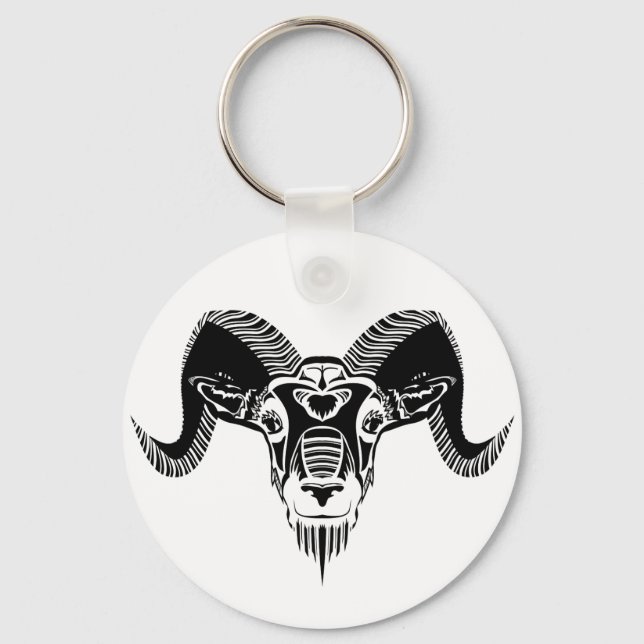 wild ram keychain (Front)