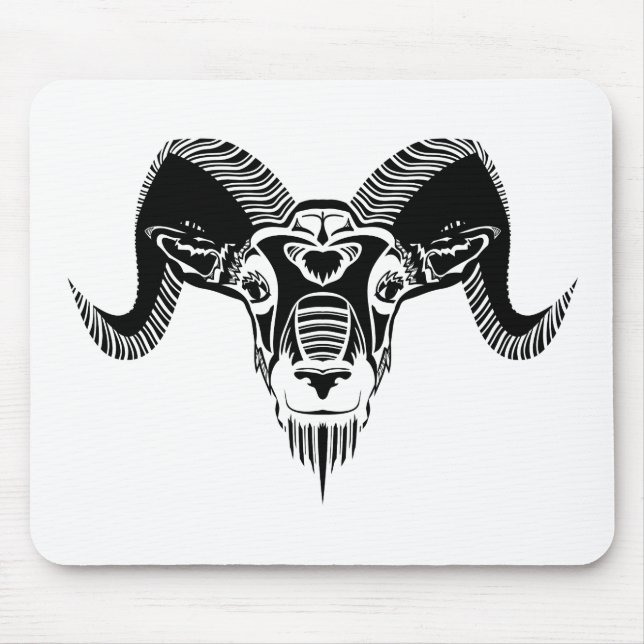 wild ram mouse pad (Front)