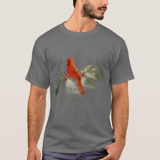 Wild Red Cardinal Bird boy T-Shirt
