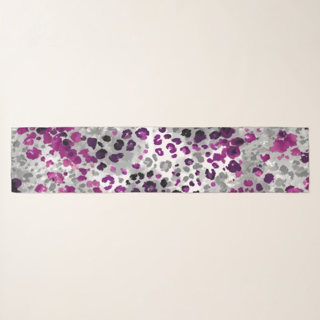 Wild Rhythm 16x72-inch Chiffon Wrap (Front (Horizontal))