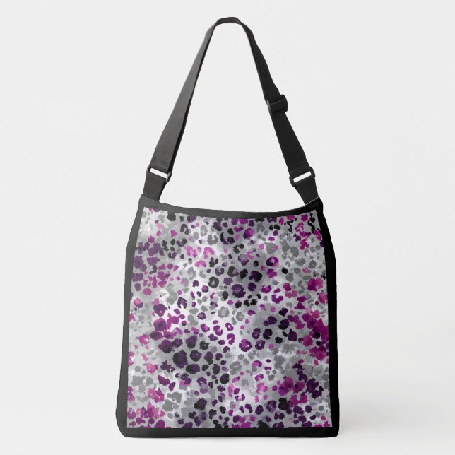 Wild Rhythm Large Crossbody Bag (Front)