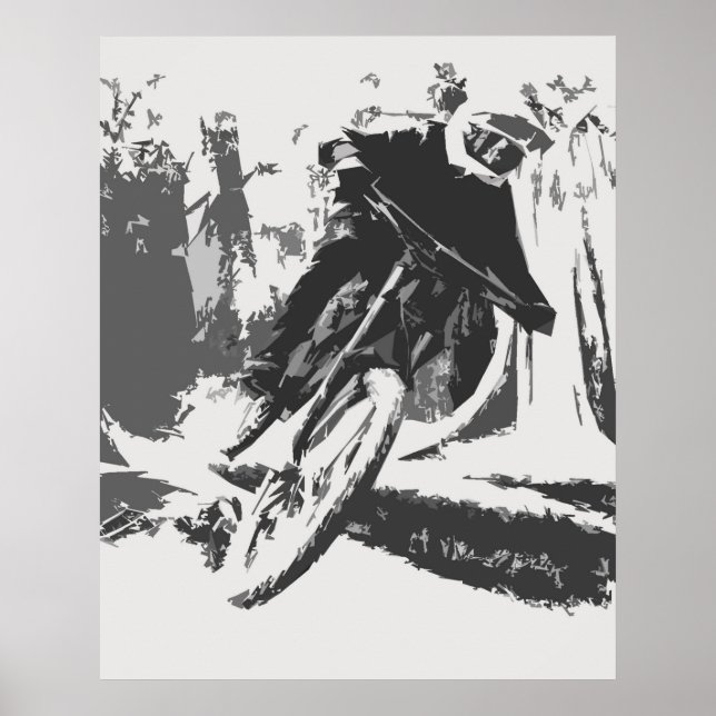 Wild Ride! - BMX Racer Poster (Front)