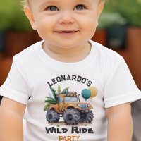 Wild Ride Jungle Monster Truck Birthday Party