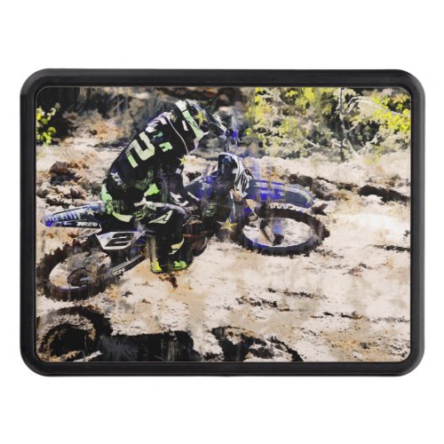 Wild Ride _ Moto_x Racer Hitch Cover