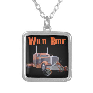 Wild Ride Silver Plated Necklace