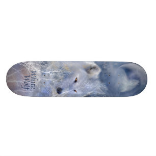 Wild Ride-White Wolf Skateboard Deck