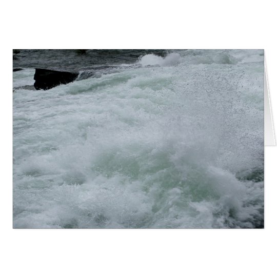 WILD RIVER RAPIDS Greeting Card