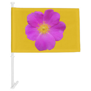 Wild Rose 2 Car Flag