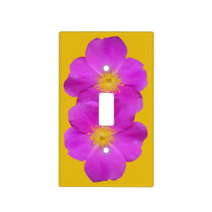 Wild Rose 2 Light Switch Cover