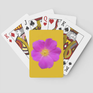 Wild Rose 2 Poker Cards