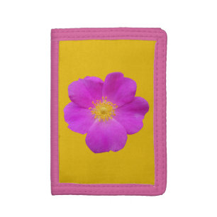 Wild Rose 2 Trifold Wallet