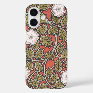 Wild Rose Art Illustration Flower Vintage iPhone 16 Case