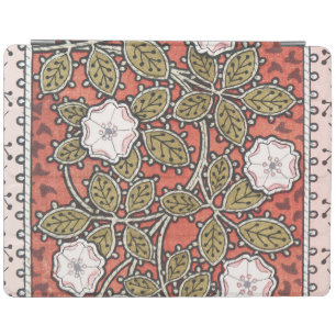 Wild Rose Art Illustration Flower Vintage iPad Smart Cover