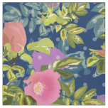 Wild rose, blue background, wild rose, roses, pink fabric