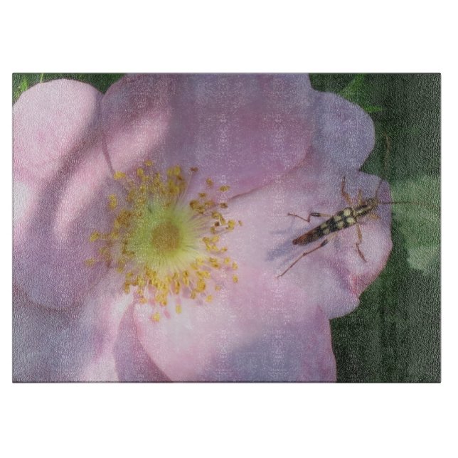 Wild Rose Cutting Board (Front)