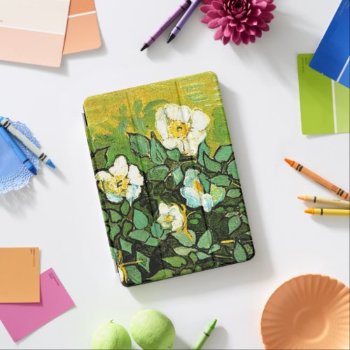 Wild Roses by Van Gogh iPad Air Cover