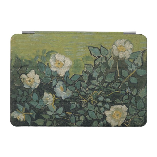 Wild Roses by Vincent Van Gogh iPad Mini Cover (Horizontal)