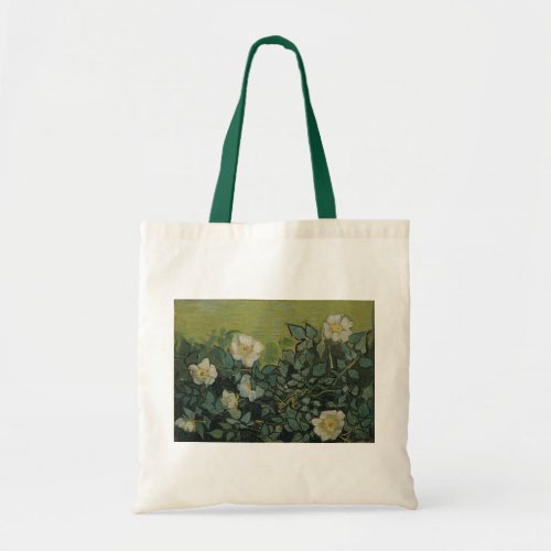 Wild Roses by Vincent van Gogh Tote Bag
