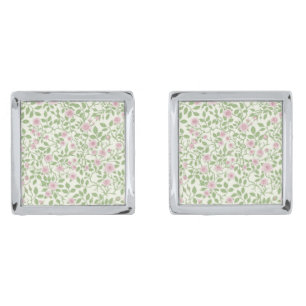 Wild roses cufflinks