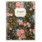 Wild Roses Floral Garden Personalized Notebook
