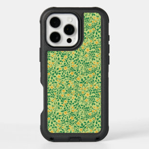 Wild roses in yellow and green iPhone 16 pro max case
