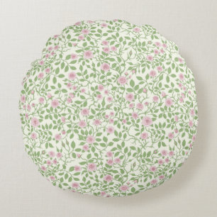 Wild roses  round pillow