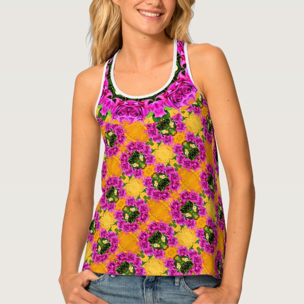 Wild Roses Tank Top