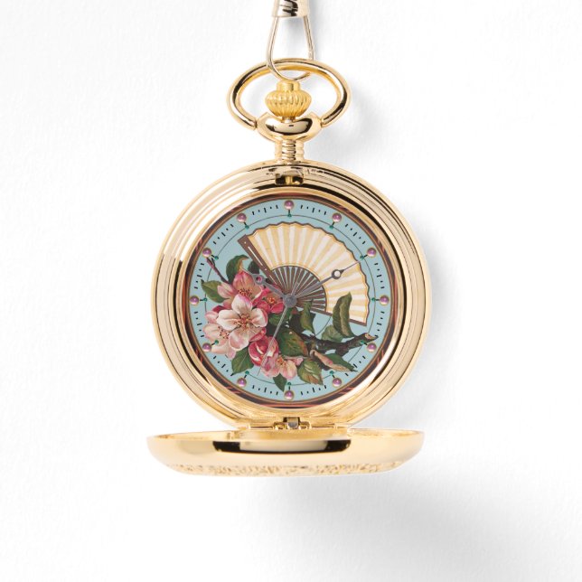 WILD ROSES WITH FAN WATCH (Front)