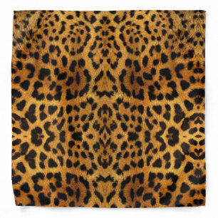 wild Safari animal cheetah girly leopard print Bandana