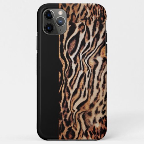 Wild Safari Animal Print Pattern iPhone 11 Pro Max Case