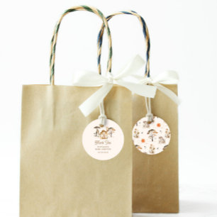 Wild Safari Animals Baby Shower Favor Tags