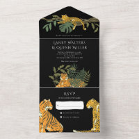 Wild Safari Big Cats Wedding