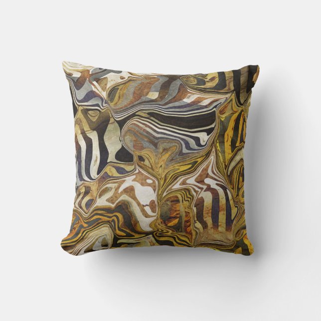 Wild Safari Throw Pillow (Front)