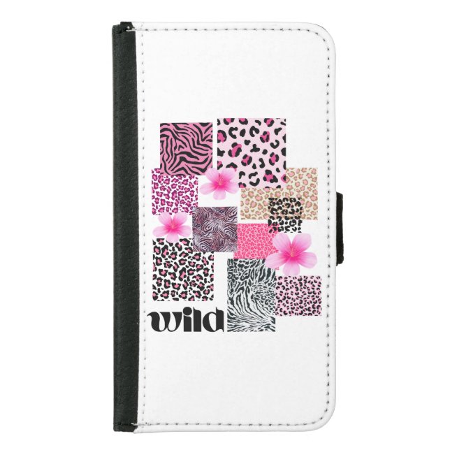 wild samsung galaxy wallet case (Front)