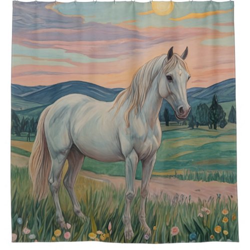 Wild Serenade Shower Curtain