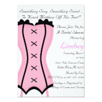 Wild & Sexy Bridal Shower Invitation