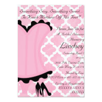 Wild & Sexy Bridal Shower Invitation