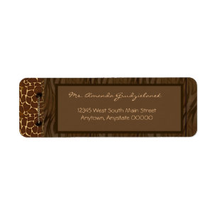Wild Side Address Labels